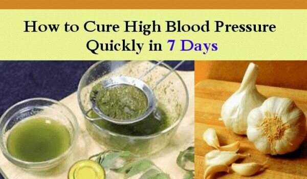 Как вылечить высокое кровяное давление быстро за 7 дней